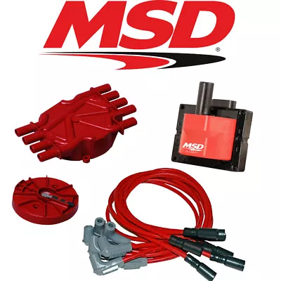 MSD Ignition Tuneup Kit - 96-98 Chevy/GMC Vortec 5.0/5.7L Cap/Rotor/Coils/Wires • $364.95