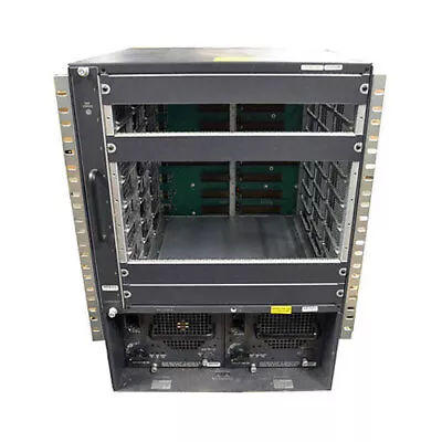 Cisco WS-C6509-E W/ WS-C6509-E-FAN 1 Year Warranty And Free Ground Shipping • $195