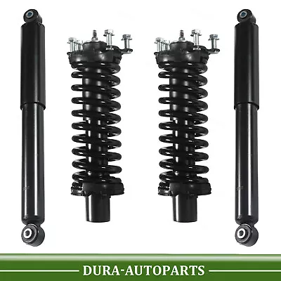 Front Black Rear Struts Shock Fit For 02-12 Jeep Liberty Dodge Nitro • $140.09