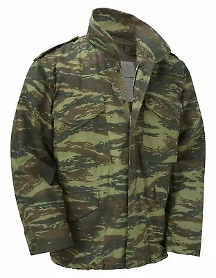 Army Jacket M65 Military Work Combat US Field Quilted Liner Winter Coat BDU Camo • $61.47