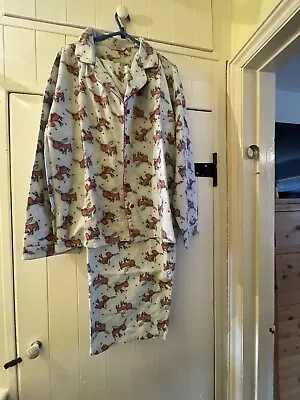 Ladies La Senza Christmas Pyjamas With Reindeer Design. Size Extra Large.  • £10