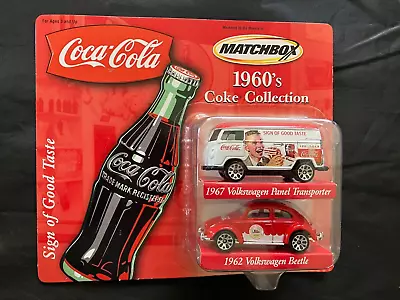 Coca Cola Matchbox Cars/Trucks New In Box 1960's Coke Collection From 1999 • $8.50