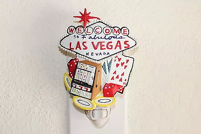 Night Light Room Decoration W/ Welcome To Fabulous Las Vegas Sign Souvenir Gift • $11.95