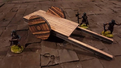 $1.10 • Buy Wooden Cart, Dungeons And Dragons Terrain Scenery Digital Download Wargame Dnd