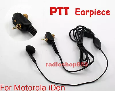 Covert Earpiece For Motorola Iden Nextel Radio I730 I733 I736 I760 (4-004MM1) • $15.45