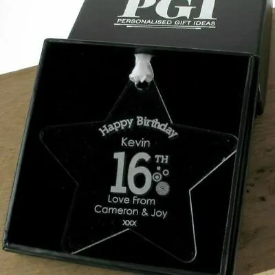 Unique 16th Birthday Gifts Free Gift Box 16th Birthday Star Sweet 16 Gift • £8.99