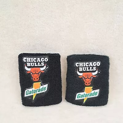 Vintage Chicago Bulls Gatorade Wristband Sweatband • $45.99