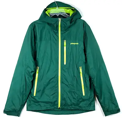 Patagonia Insulated Torrentshell H2NO Waterproof Rain Jacket Green Mens S • $199.99