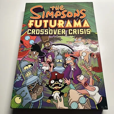 The Simpsons Futurama Crossover Crisis 2010 Book Comic Included • £14.48