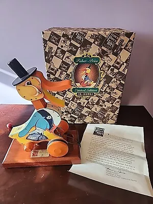 1994 Fisher Price Collectible DR. DOODLE Limited Edition Commemorative Pull Toy • $15