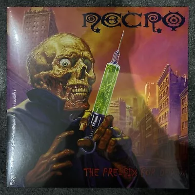 Necro - Pre-Fix For Death - On Ltd Edition Glow In The Dark Vinyl - New & Sealed • £39.99