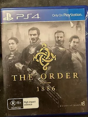 PS4 Game | THE ORDER 1886 | Sony Playstation 4 |(b40/17) Free Postage • $30