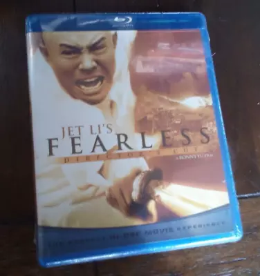 Jet Li's Fearless 2008 Directors Cut Blu-ray NEW/SEALED  • $9.99