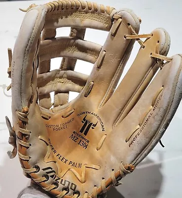 Mizuno Tan Leather Baseball Softball Glove MZ 1304 Super Flex Palm Professional  • $14.24