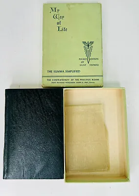 St Thomas My Way Of Life Pocket Edition Farrell & Healy 1952 Catholic W Box • $39.99