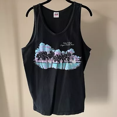 Vintage 90s Padre Island Corpus Christi Texas Tank Top • $20