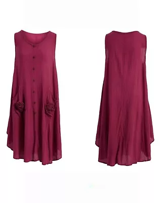 Free Spirit (Cranberry) Women Dress • $75