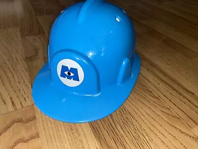 Vintage Disney On Ice Monsters Inc Blue Hard Hat Helmet Pixar Mike Sully Costume • $15