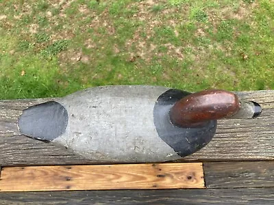 Antique James Holly Redhead Drake Decoy • $100