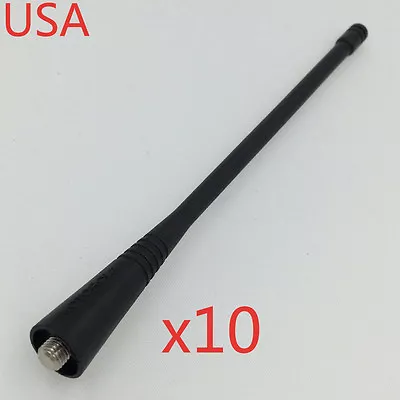 10x UHF Long Antenna CP040 CP200 EX500 EX600 EP450 Portable Radio • $17.90