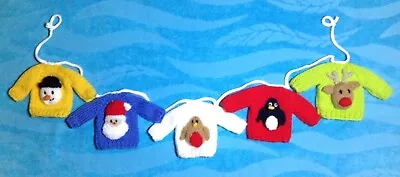 KNITTING PATTERN - Christmas Jumper 1m Long Washing Line Decoration Garland • £3.25