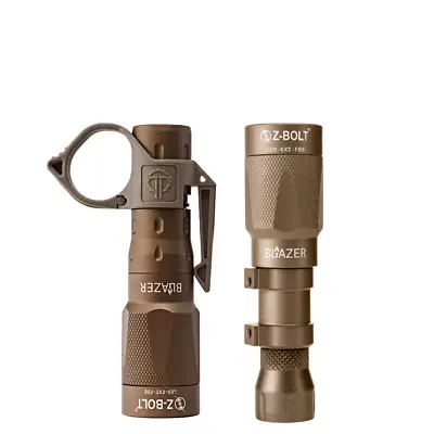 Z-BOLT® LED Weapon Light & Hand Carry Free Thyrm Switchback Clip (18350 - FDE) • $188