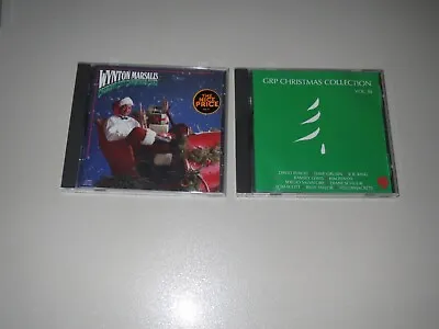 Wynton Marsalis - Cresent City Christmas Card / GRP Christmas Collect (2 CD LOT) • $4.99