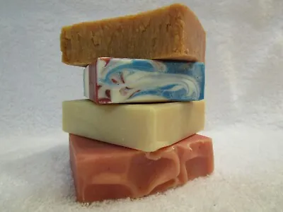 Handmade Soap All-Natural Oils & Butters-Choose Scent- 4+ Oz Bars • $3
