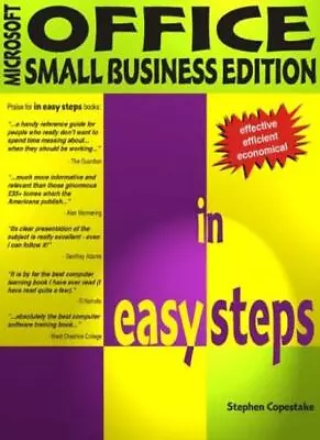 Microsoft Office Small Business Edition In Easy Steps (In Easy S • $11.35