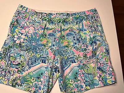 Lily Pulitzer…Men’s Beaumont 9” Shorts…Lily’s House....Sz 42 • $34.99