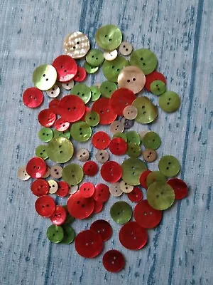 83 MOP Mixed Color Buttons • $19.99