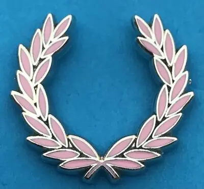 New   Mod / Northern Soul Laurel Wreath  Pink  Badge • £8.99