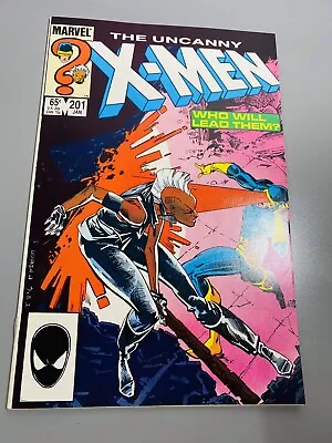 The Uncanny X-Men #201 (MARVEL 1986)  1st Print KEY • $19.99