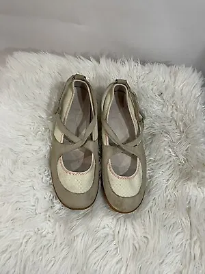 Patagonia Shoes Mary Jane Size 10 Cream Ten Flats  Soes • $29.99