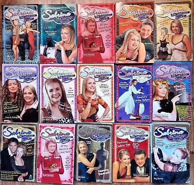 16x SABRINA THE TEENAGE WITCH PAPERBACK BOOKS By Archie Comics • £35