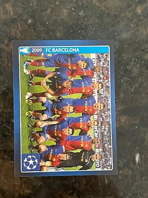 2013-14 Panini UEFA Champions League Sticker BARCELONA Team LIONEL MESSI #623 • $1.99