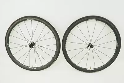 Vision KOM 700c QR Carbon Road Bike Wheelset Tubeless HG Rim Brake W/ Tires • $449.99