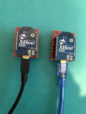 2- XBee S6B Radio Modules/USB Sparkfun.com Brd.  Serial Communication Over WIFI • $75