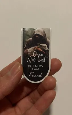 Magnetic Bookmark  Christian Bible Verse Jesus Lamb I Was Lost But I Am Found • $3