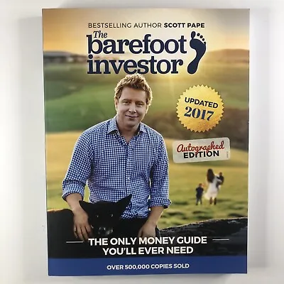 The Barefoot Investor Autographed Edition 2018 By Scott Pape Signed Finance Book • $22.97