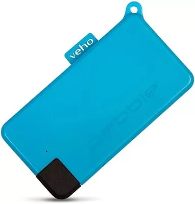 New Veho Pebble Pokket Micro Sized Keyring Portable Power Pack | 1000mah - Blue • £19.99