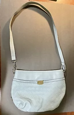 ROSETTI Leather Light Blue Purse Bag - Straps Zip Closure • $15.20