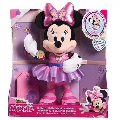 Disney Minnie Mouse Sing And Dance Butterfly Ballerina Plush Lights And Sounds • $26.99
