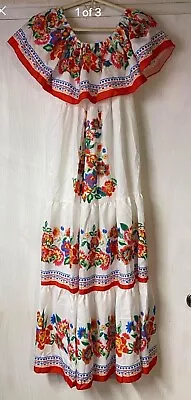 Beautiful NWOT Mexican Fiesta Dress Size XL • $7.96