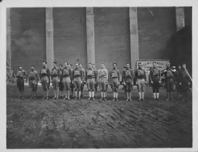 Soldiers Carrying Out A Gas Mask Drill During Basic Training Prior Old Photo • $9