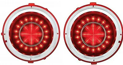 United Pacific Super Bright 30 LED Tail Light Set 1970-1973 Chevy Camaro • $114.98