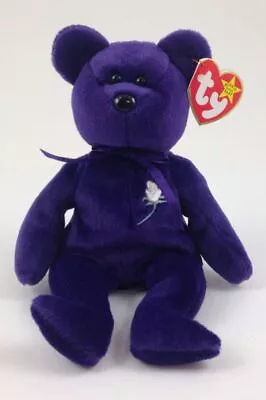 £54.99 • Buy New Genuine TY Princess (Princess Diana) Bear 1997 Beanie Baby PVC No Space Indo