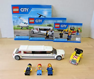 LEGO CITY Airport VIP Service 60102 Limo & Taxi Only + Minifigures Instructions • $25