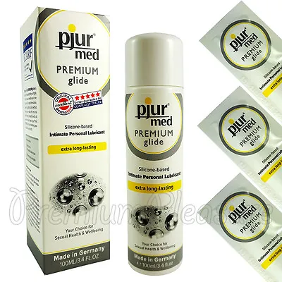 Pjur Med PREMIUM Glide Silicone Based Lubricant*Extra Long Lasting Personal Lube • $28.80
