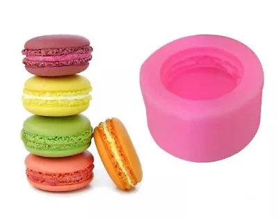 Macaron Silicone MoldCookie Silicone Moldsilicone Soap MoldSweet Food 3d Sili • $6.98